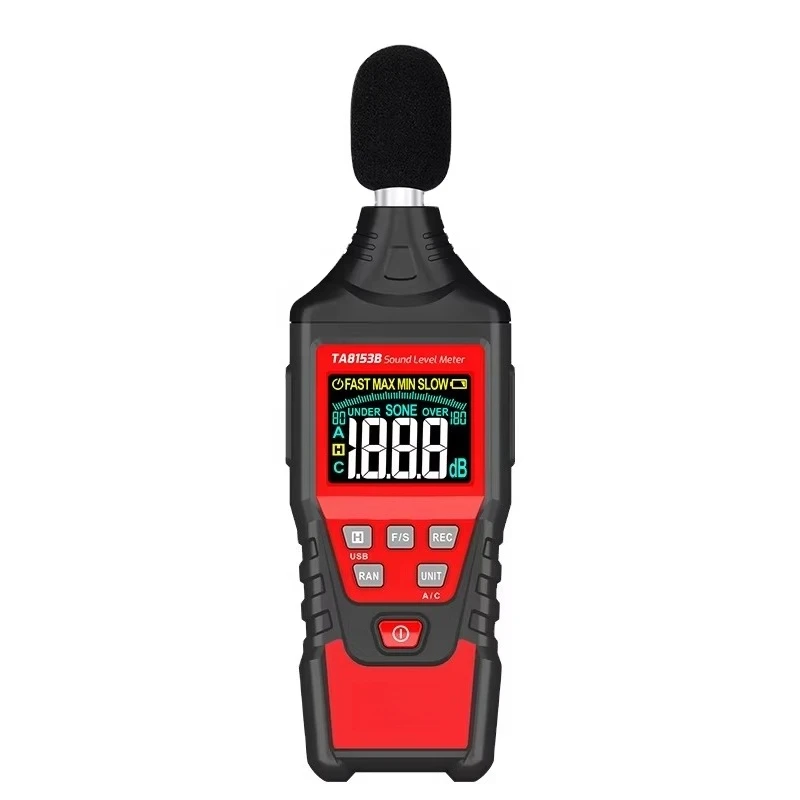 

TASI TA8153B 30-130 дБА/C тестер шума промышленный экологический измеритель децибел цифровой измеритель уровня звука USB