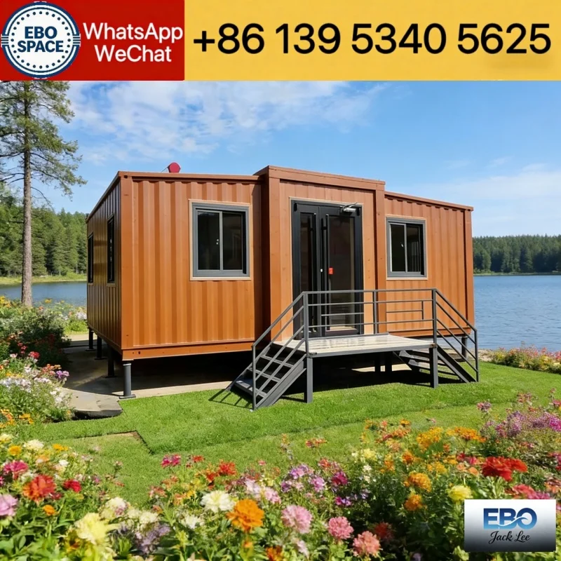 Portable Expandable Container House MMC Custom China Made 20ft 30ft 40ft Foldable Modular Cabin Outdoor