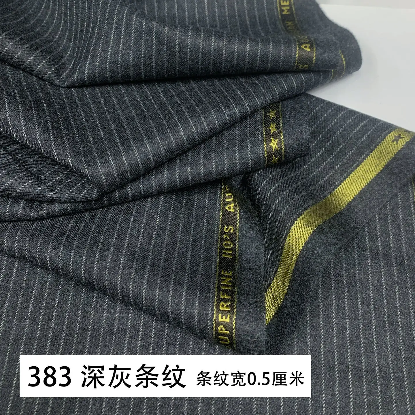 100 Percent Wool Worsted Flannel Designer Fabric Warm Comfortable Suiting for Jackets and Trousers, Custom Tailoring Supply