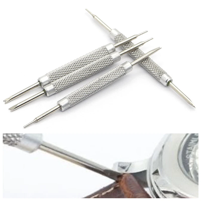 1/2/3/4Pcs Watch Band Remover Tools Double Head Bracelet Watchband Opener Strap Replace Spring Bar Connecting Pin Remover
