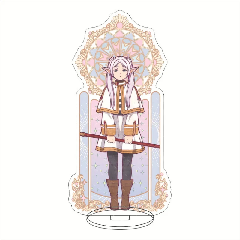 Frieren: Beyond Journey's End Japanse Anime Randapparatuur Volledige Acryl Stand Figuur Ornamenten Beste Verjaardagscadeau voor Vriendin