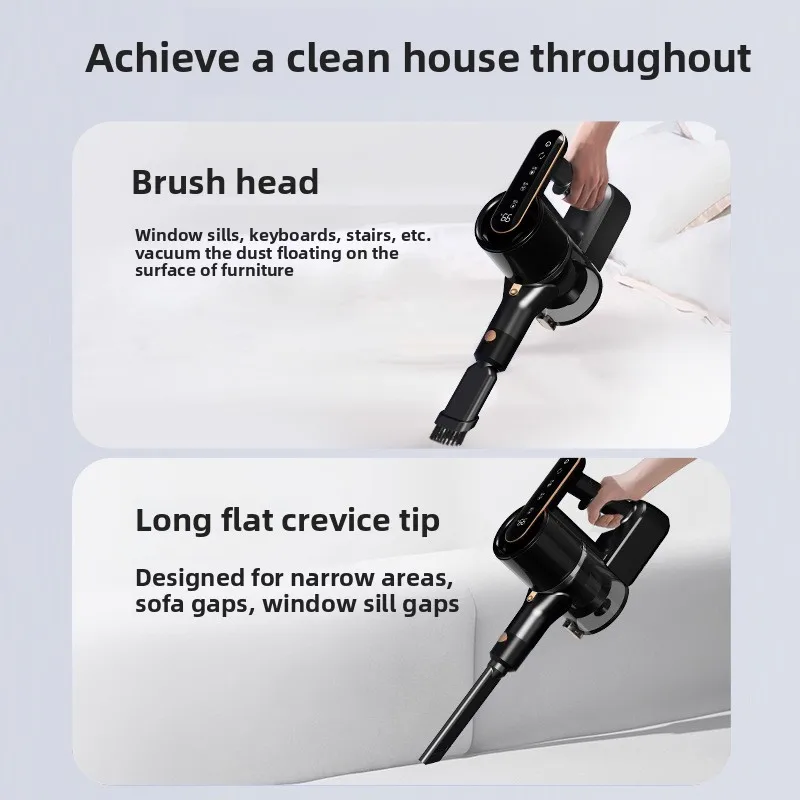 Home Wireless Intelligent Vacuum Cleaner with 16kpa High Suction Foldable Three-Mode Control for Home Cleaning