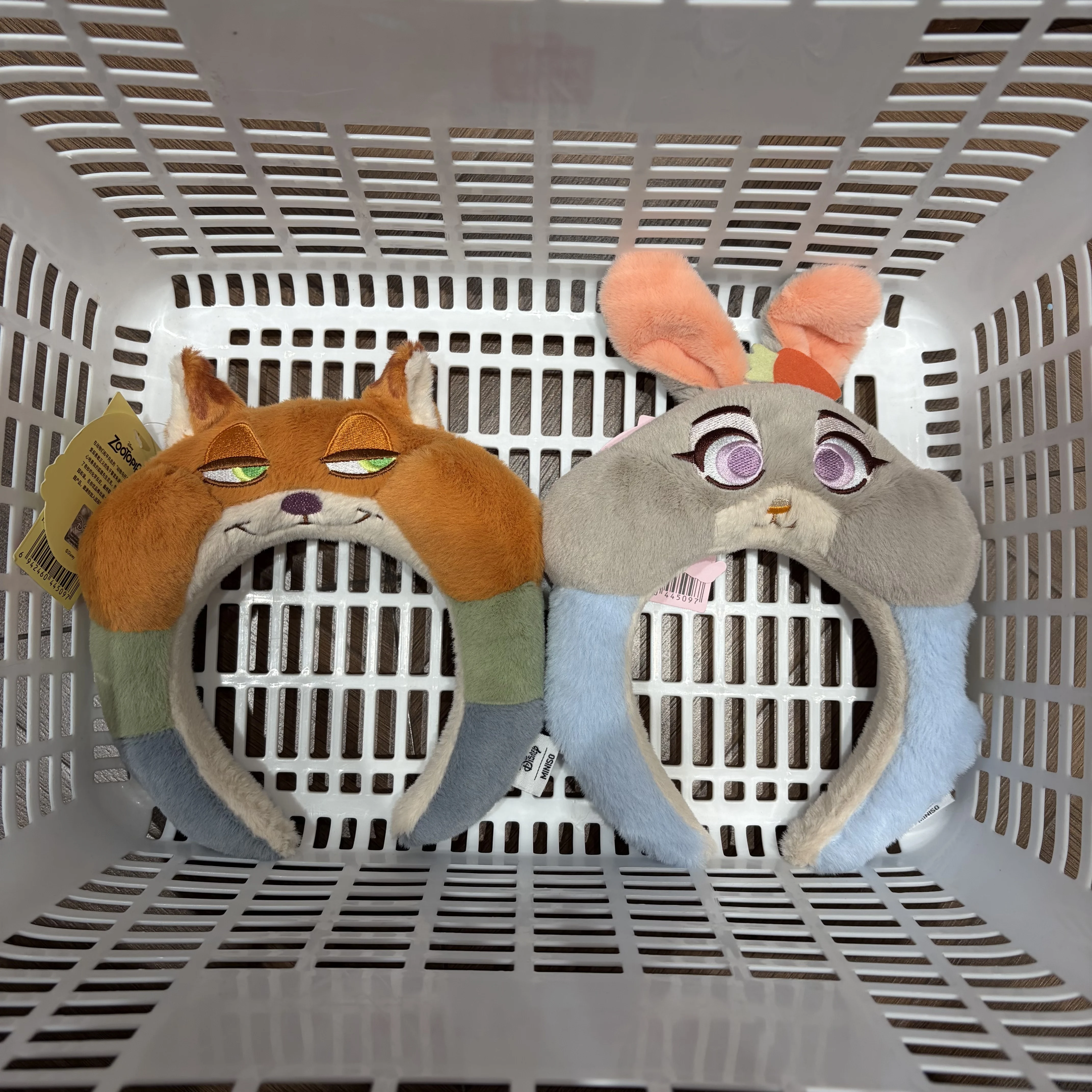 

Disney Zootopia Poofy Headband Cute Animal Ears Hair Band Soft Headwear for Kids Girls Cosplay Party Gift