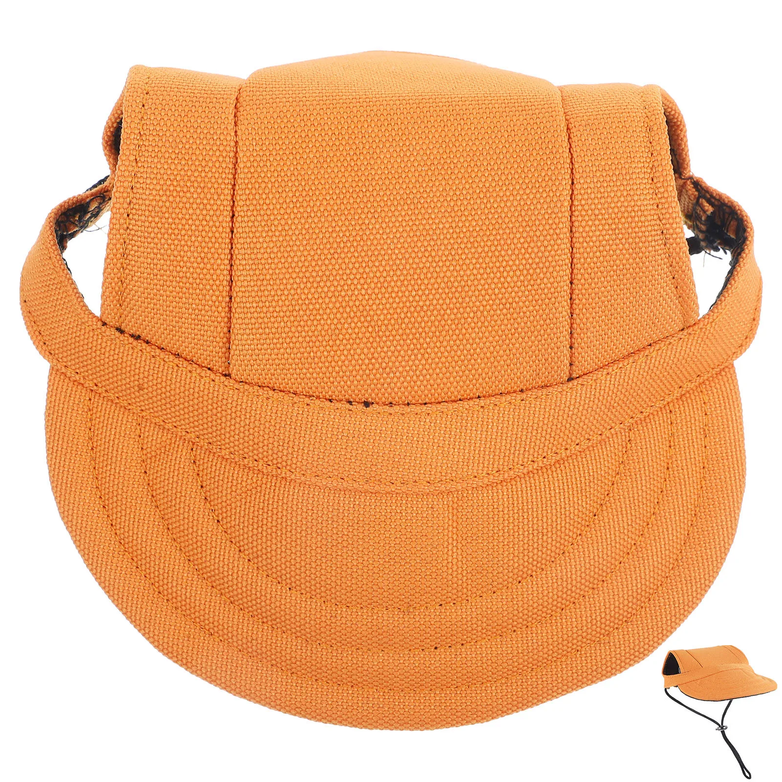 

Dog Hats Pet Baseball Cap Summer Clothing Outdoor Sun Orange for Small Dogs Caps Puppy Headwear