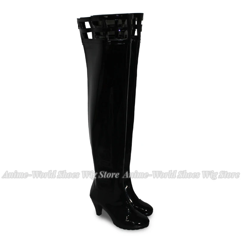 Anime SPY×FAMILY Yor Forger Yor Briar Thorn Księżniczka Cosplay Roleplaying Czarne Buty Botki Casual Moda Występ Sceniczny Nowe