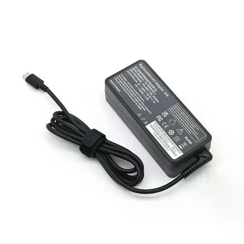 

NEW 20v3.25a 65w Type-c Power Adapter Laptop Charger Compatible With Most Common Computer Models On The Market