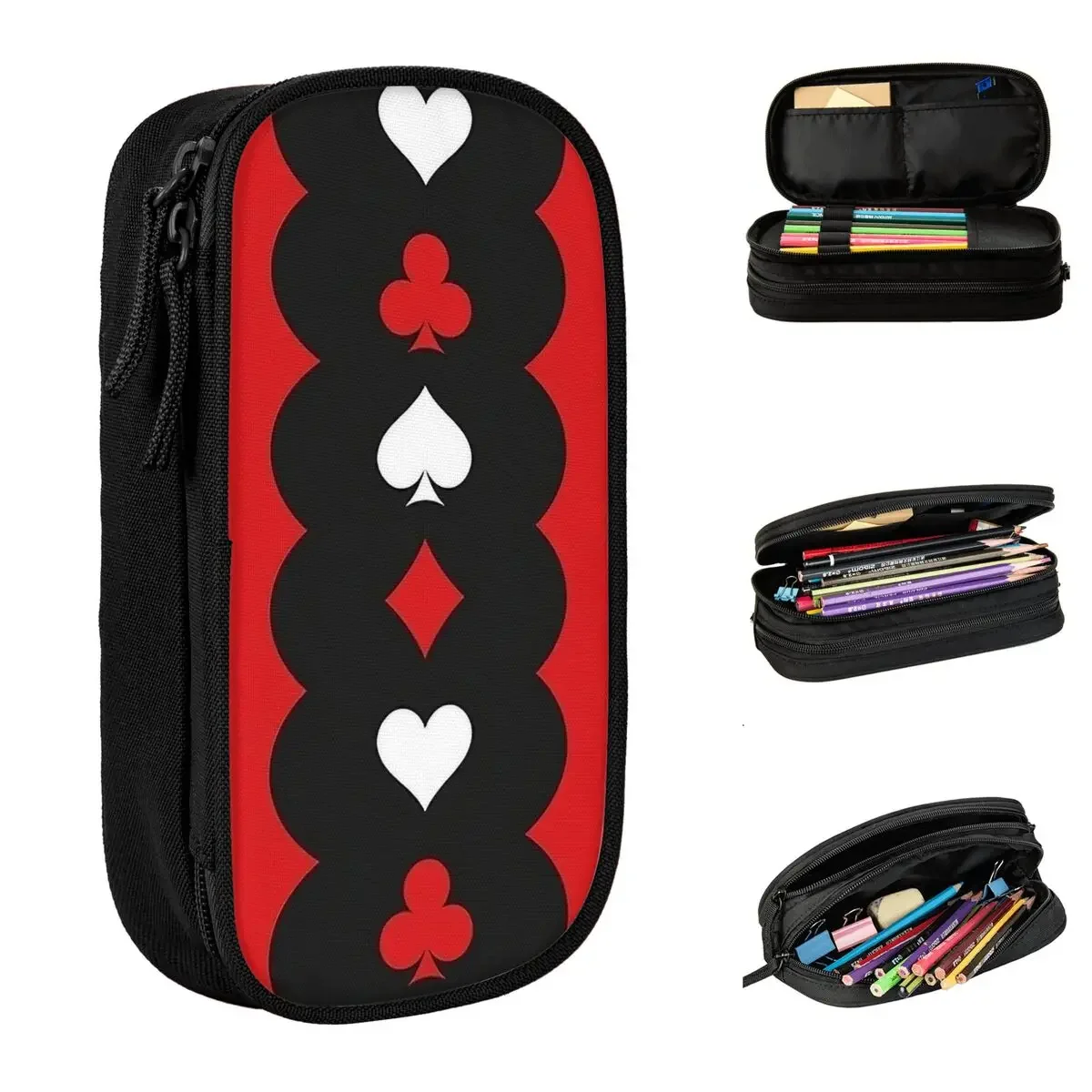 

Hazbin Hotels Husk Duffle пенал модная коробка для ручек пеналы для девочек и мальчиков большая вместимость для студентов школьные подарки пеналы