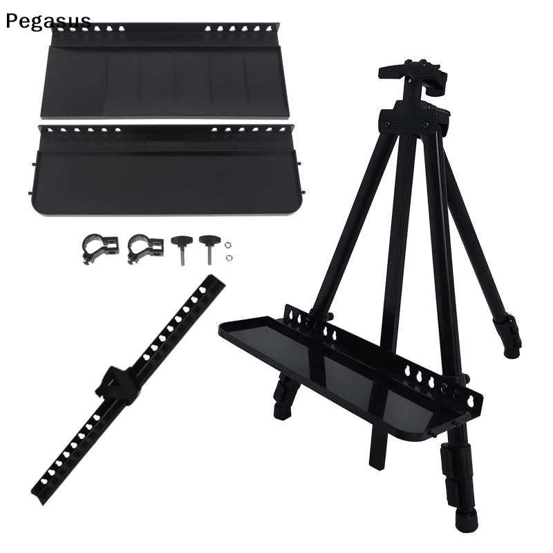 [S]Replacement Sketch Rack Detachable Easel Tray Shelf Storage Easy To Install For Artists Student PP Plastic