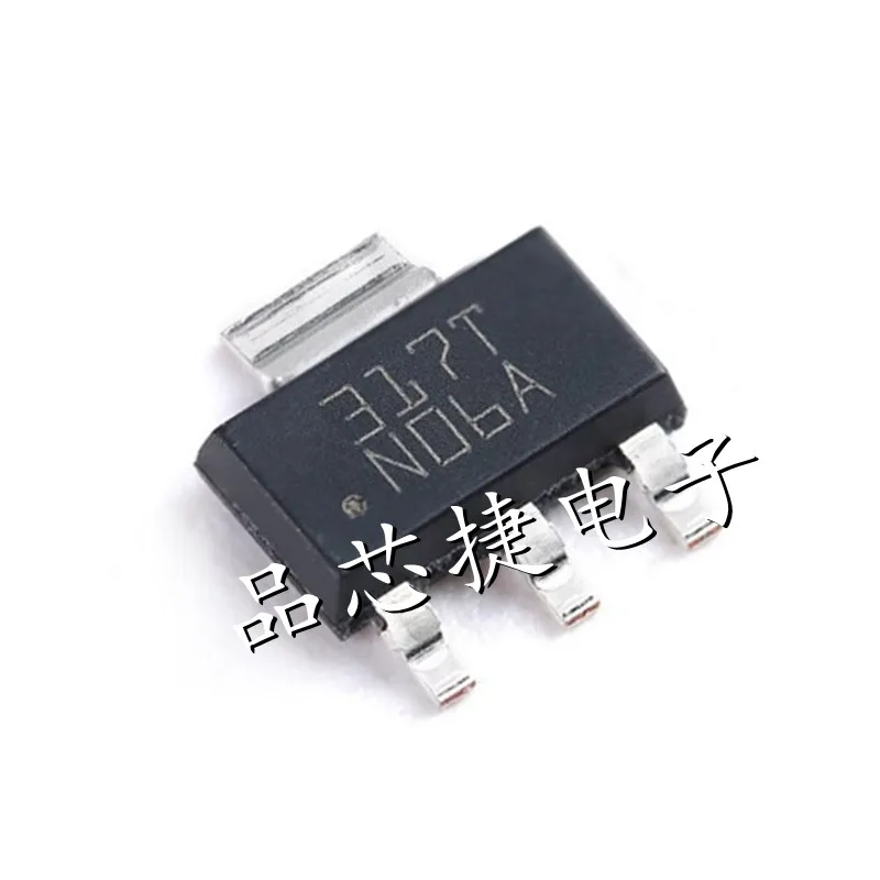 10pcs/Lot LM1117MPX-5.0/NOPB LM1117MP-5.0/NOPB Marking N06A SOT-223 LM1117MPX-5.0 800mA 5V Linear Voltage Regulator