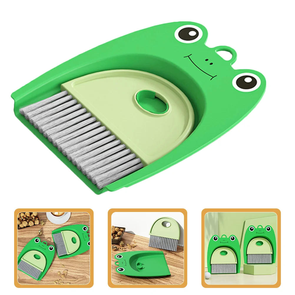 

Children's Desktop Scanner Detailing Brush Multi-function Mini Dustpan Cleaning Small Tool Portable Broom Pp Combos