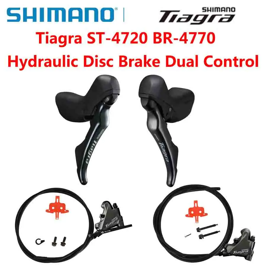 

Shimano Tiagra 4700 ST 4720 BR 4770 Hydraulic Disc Brake Dual Control Lever 10 Speed 4770 Brake For Road Bike Bicycle original