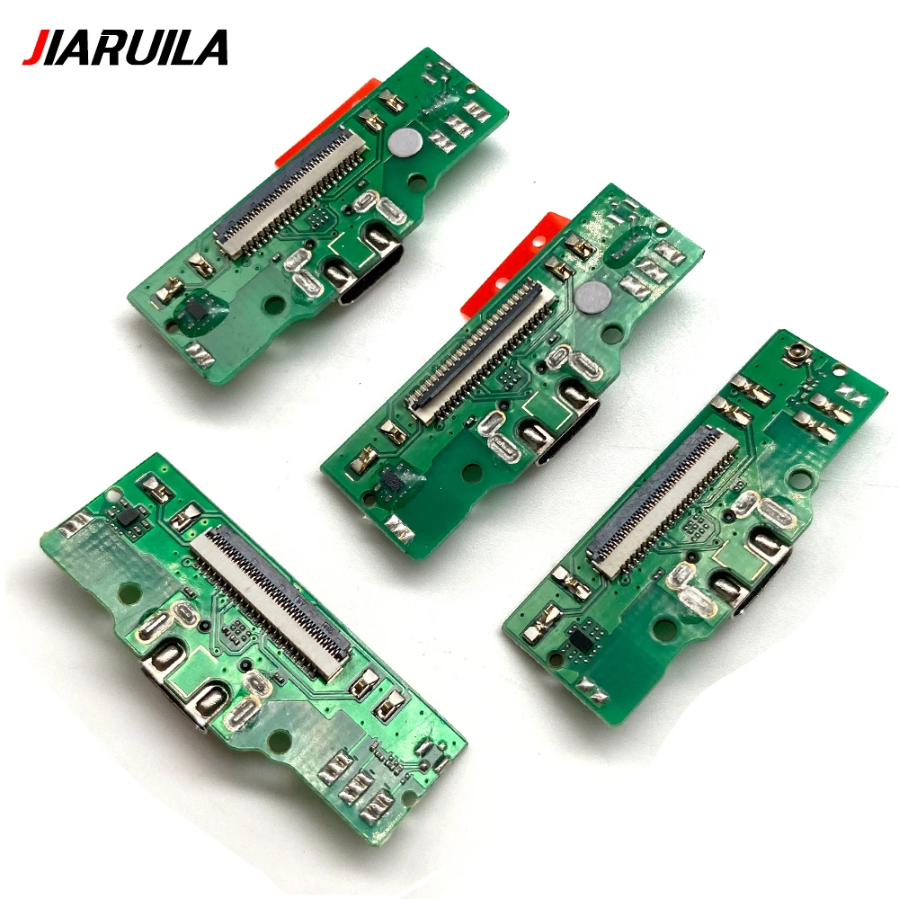 10Pcs USB Charging Port Board Flex Cable Connector Parts For Samsung Tab A 8.0 2019 SM-T290 T290 T295 Microphone Module