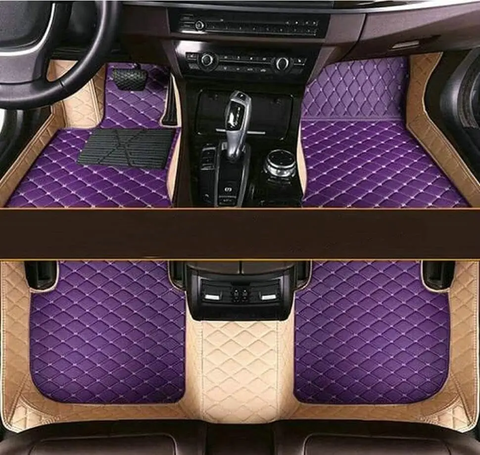 Custom Car Floor Mats For MG ZS EZS MG HS 2017-2023 EHS MARVEL Leather Full Coverage Floor Mats Luxury Floor Liners