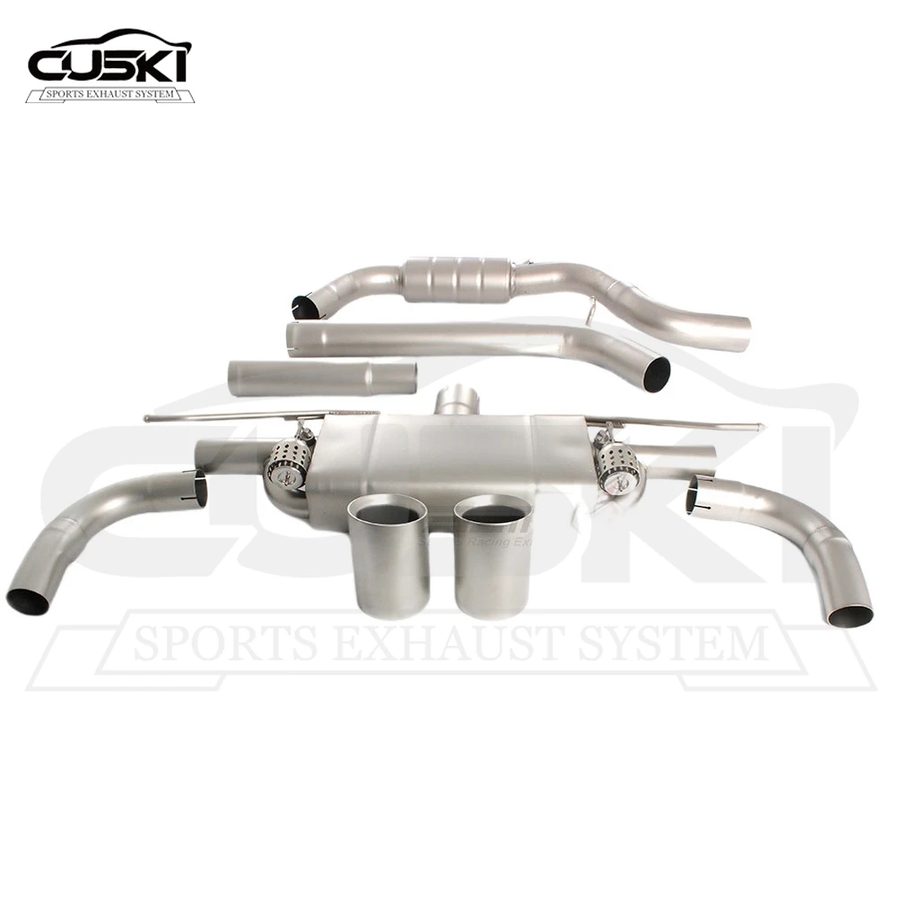 OEM Catback Exhaust Mainfold for Volkswage 8 GTI  Stainless Steel Modification Accessory Muffler Racing Exhaust System