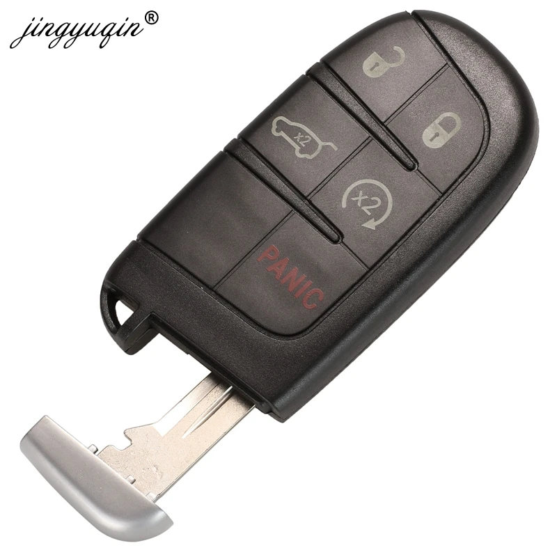 jingyuqin 433MHz  ID46 Chip 5 Buttons Remote Car Key Fob for JEEP Grand Cherokee M3N-40821302 M3N40821302