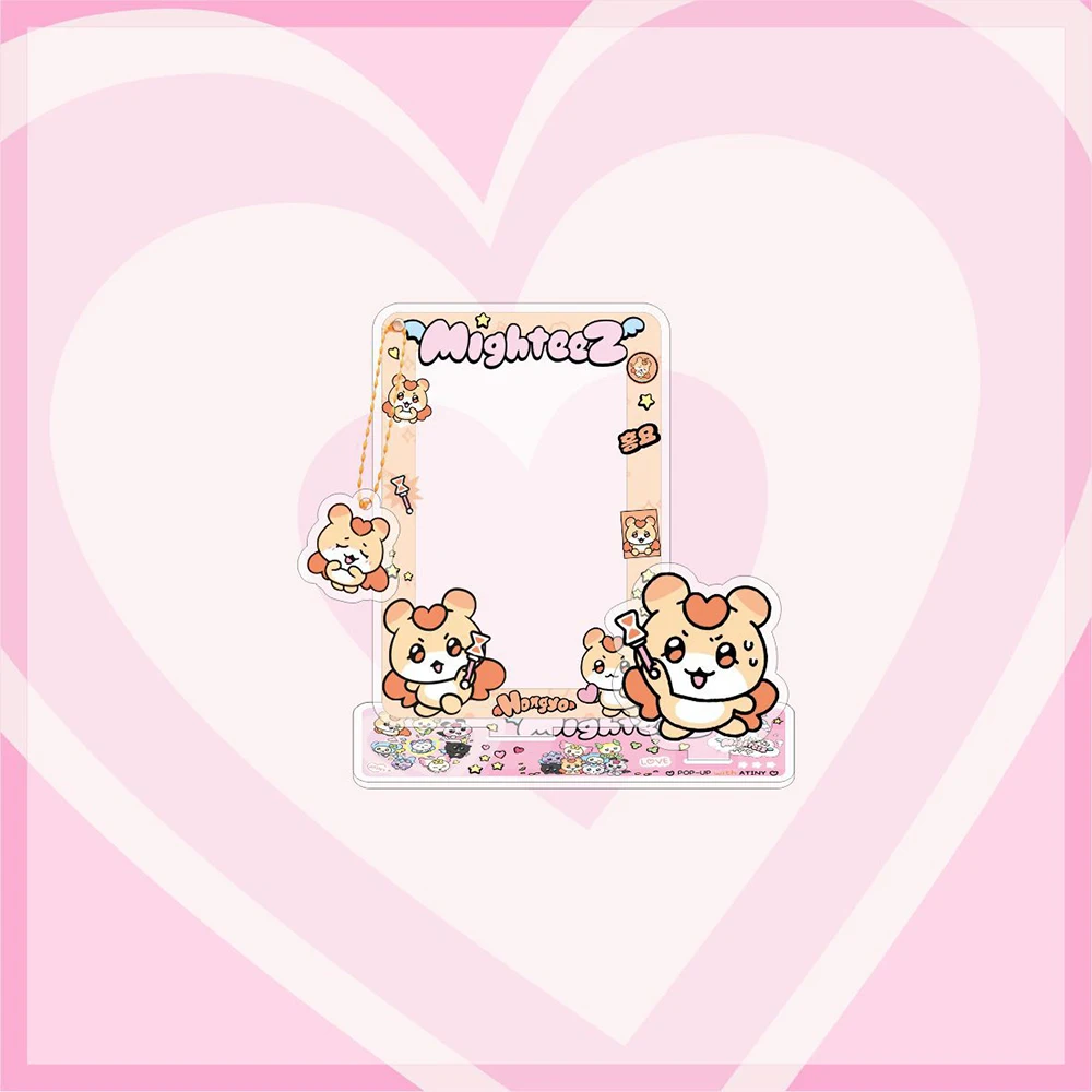 KPOP ANITEEZ Album Photocard Display Standee Mighteez Standing Sign Acrylic Stand Model Plate Desk Decor Fans Gifts Accessories