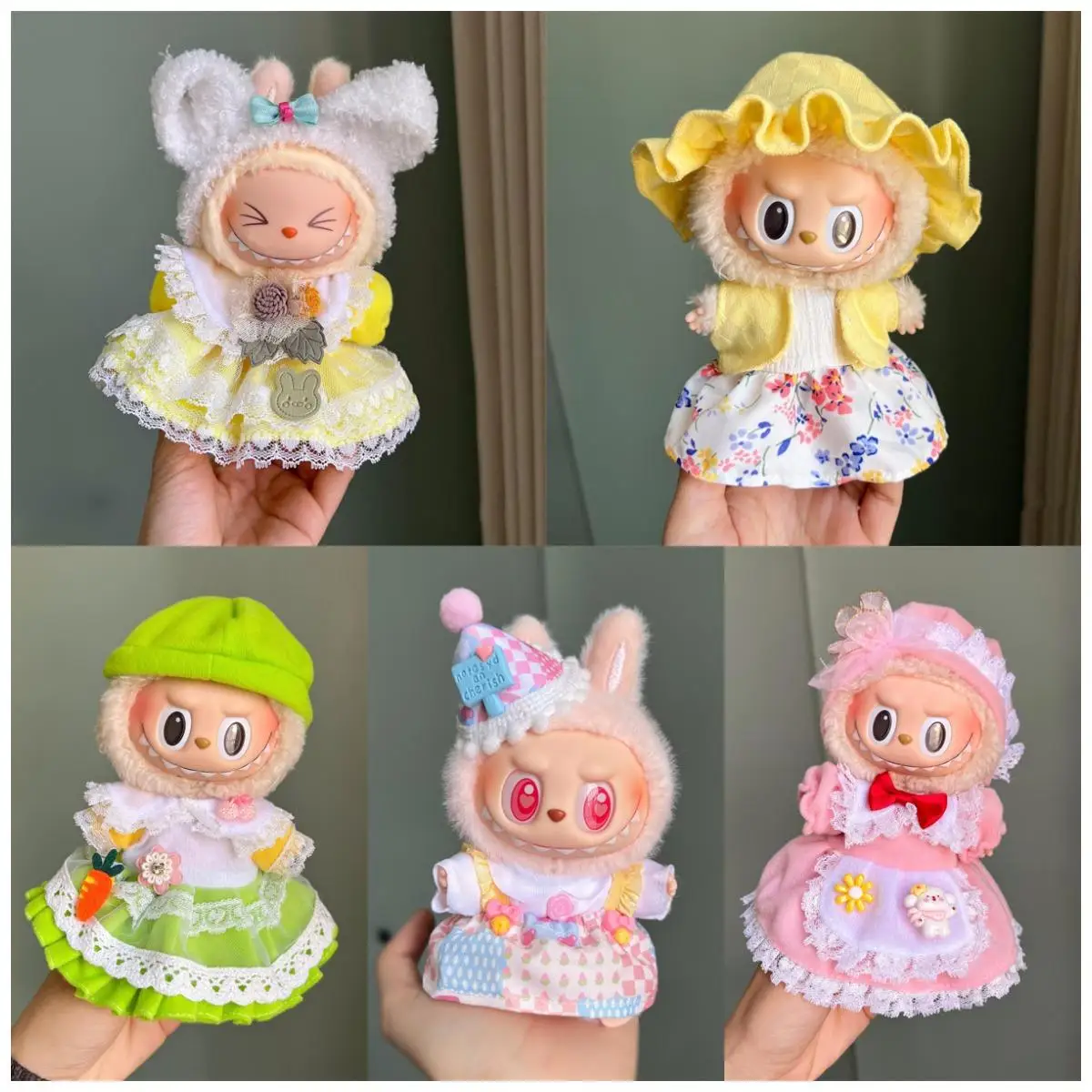 

Mini Doll'S Clothes Accessories Skirt Suit For Labubu Doll Fashion Clothes Doll Accessories Clothing Gift