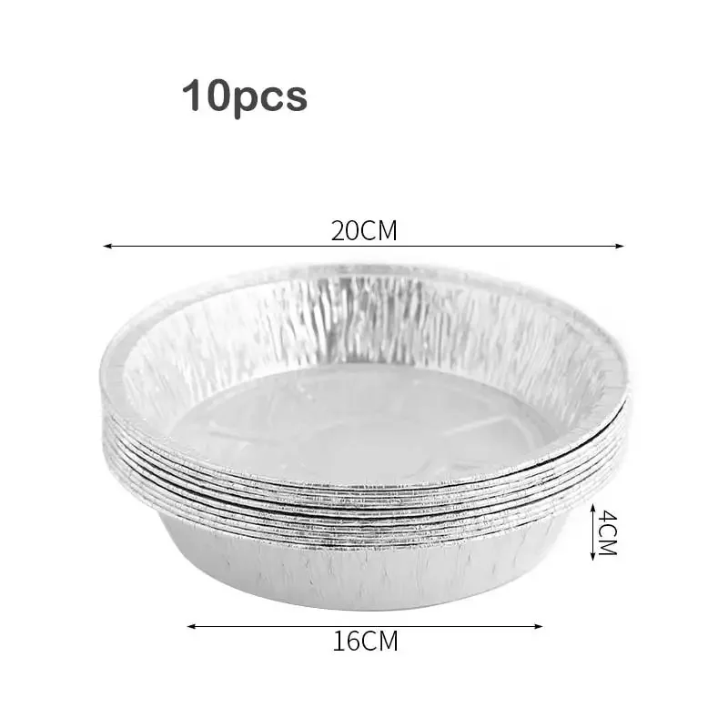 

Parts Aluminum Foil Pans Aluminum Foil Pan Baking Tins Plates Container For Spaghetti Macaroni Cheese Brand New