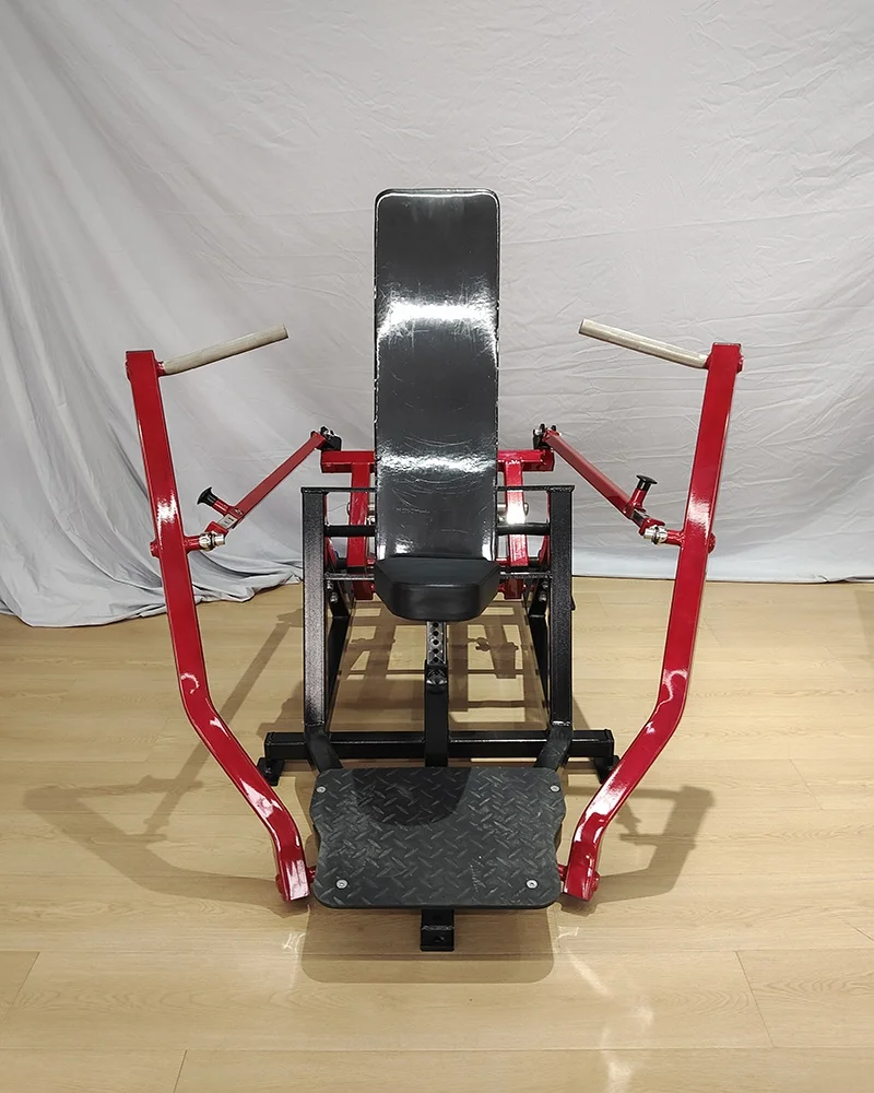 لوحة اللياقة البدنية في صالة الألعاب الرياضية التجارية المحملة بسلسلة مرنة لرافعة الصدر لنوادي الصالة الرياضية #4