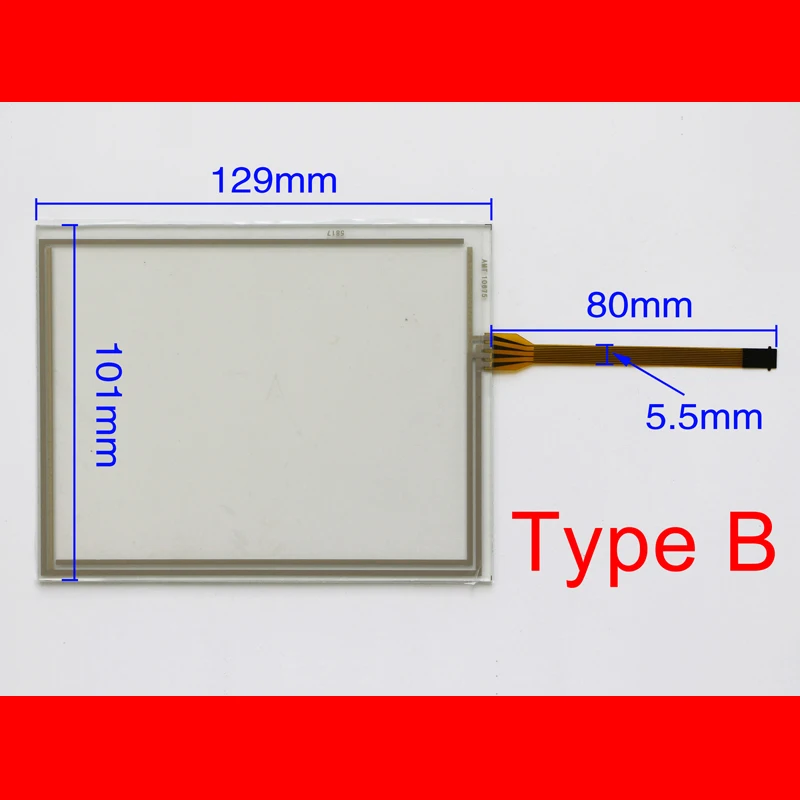 2 Pieces 2711PC-T6C20D8 -- Touchpad Resistive Touch Panels Screens