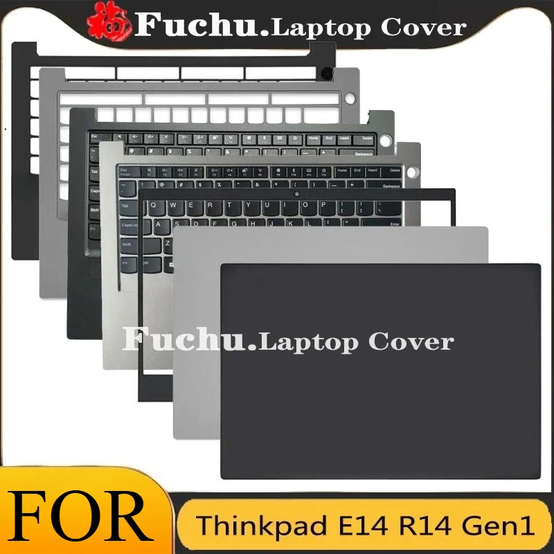NEW For Lenovo Thinkpad E14 R14 Gen1 2020 Laptops LCD Back Cover Front Bezel Palmrest Bottom Case Notebook Housing Cover 14 Inch