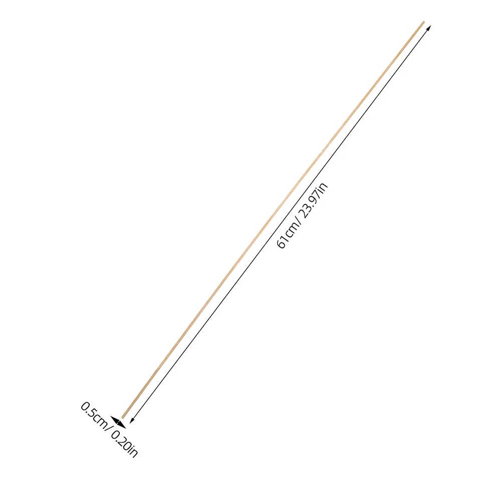 Tasses à cadre de cerf-volant en bambou, 10 pièces, tiges de Support légères 23.9x0.2, bâtons artisanaux pour enfants, fabrication de cerf-volant, fournitures d'activités de plein air