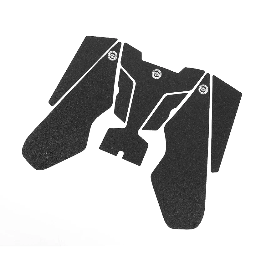 Se adapta a Cyclone RC401 2022 2023 2024 años, almohadillas laterales para tanque de combustible de motocicleta, calcomanías protectoras para el cuerpo, parches adhesivos de espina de pescado