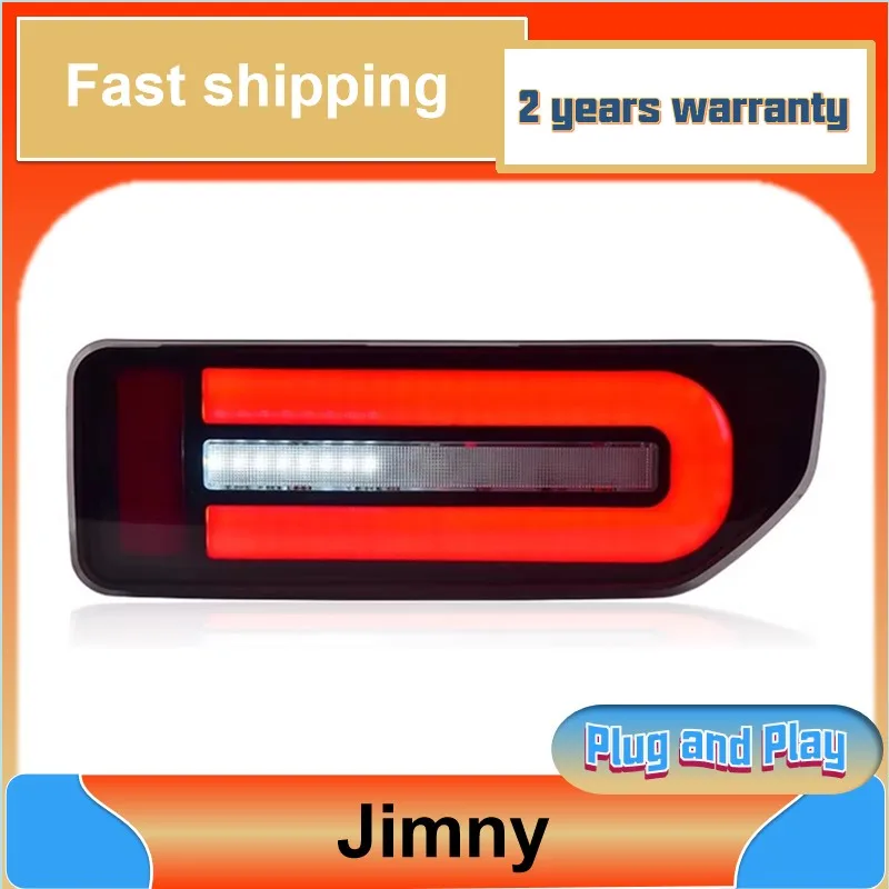 Car Styling for Suzuki Jimny Rear Lights 2018-2024 Jimny Taillights Rear DRL Fog Brake Turn Signal Reversing