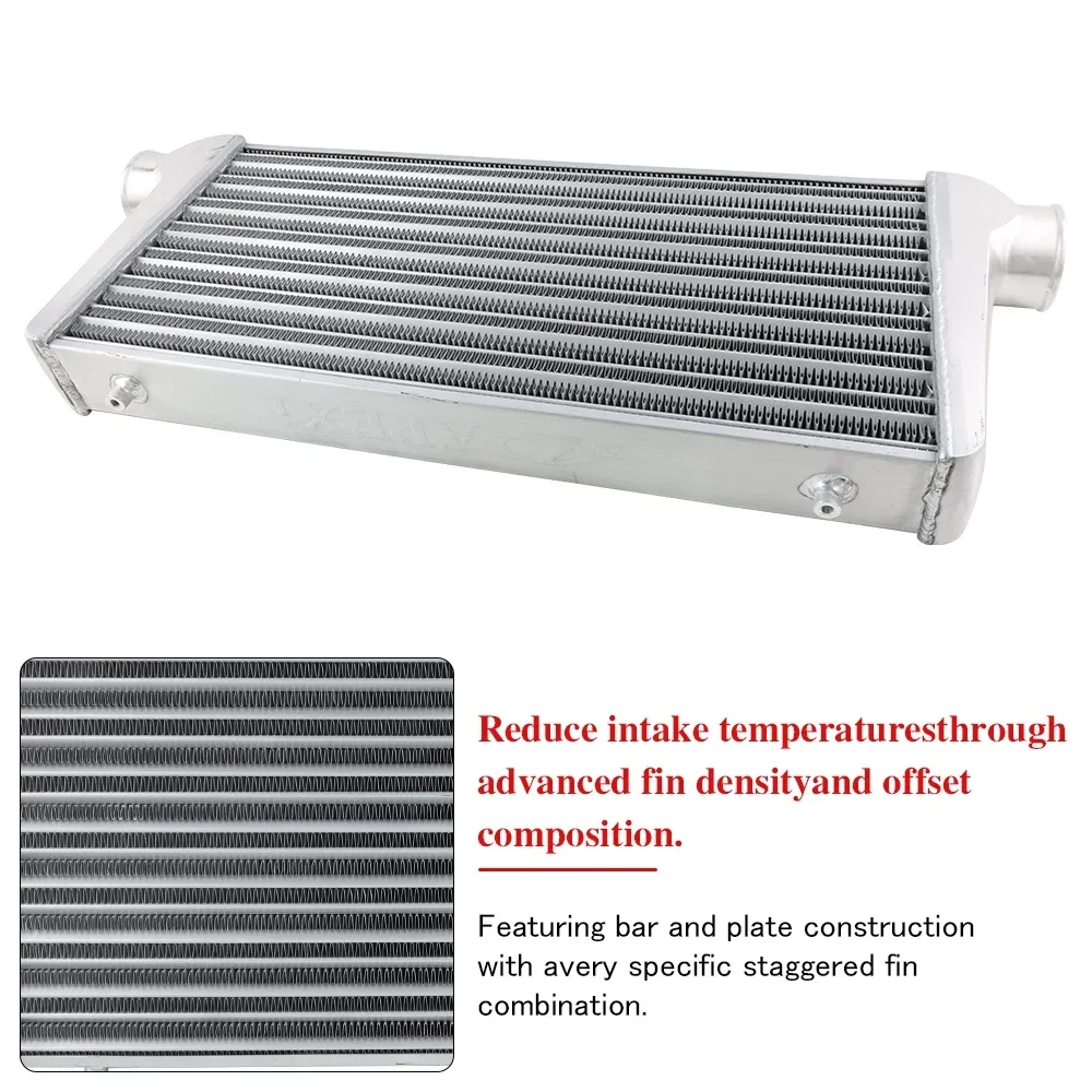 Universal Automotive Cooling Systems Front Mount tube intercooler Turbo Intercooler  OD=63mm charge air cooler