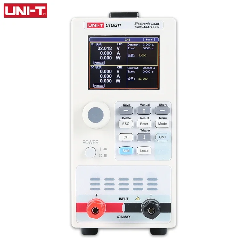 

Electronic Load Programmable UTL8211 150V 40A Digital DC Load Battery Tester Power Supply Current Test