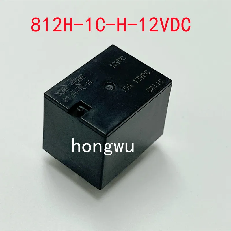 

100% Original New 2PCS 812H-1C-H-12VDC relay 15A 5pins