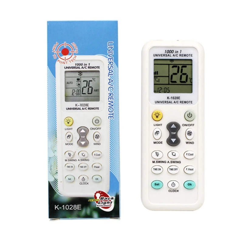 573A Universal K-1028E Low Power Consumption K-1028E Air Condition Remote LCD A/C Remote Control Controller