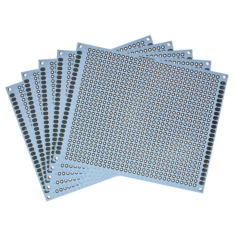 5 قطعة مزدوجة من جانب ثنائي الفينيل متعدد الكلور الأبيض 7X9CM النموذج ثنائي الفينيل متعدد الكلور