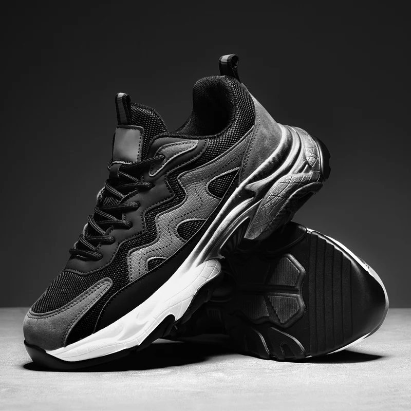 

Men's Casual Sneakers Breathable Luxury Trainer Race Shoes Fashion Loafers Running Shoes for Male