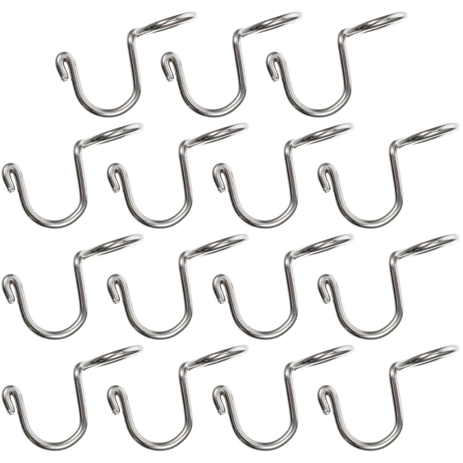 

15 Pcs Steel Multifunctional Clothes Hanger Connector Hooks Hooks Space Saver Clothes Connector Hangers Closet