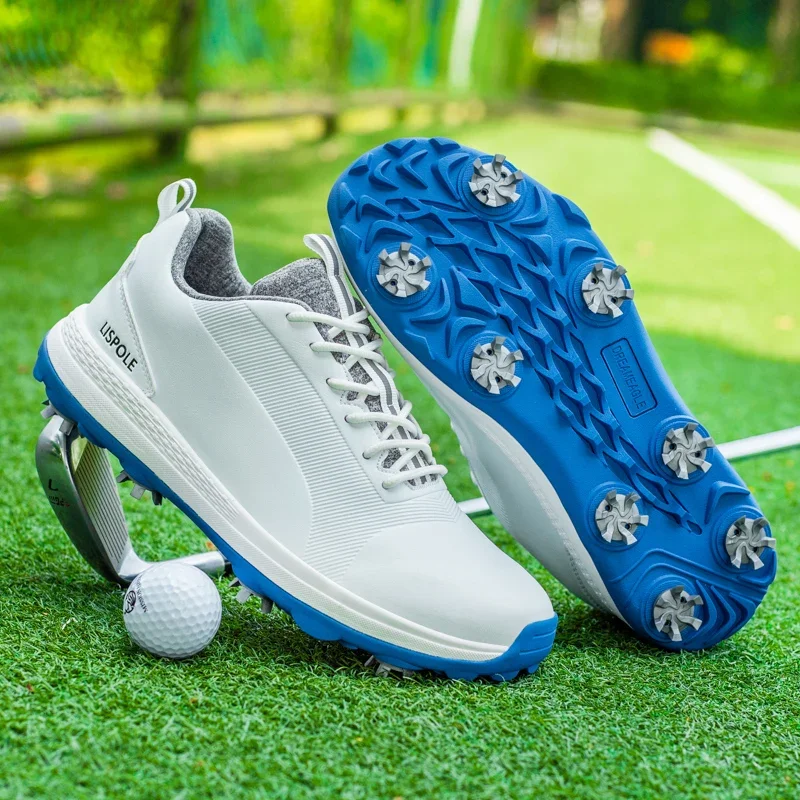 

Professional Golf Shoes Men Spikes Golf Sneakers for Men Outdoor Comfortable Golfers Shoes Anti Slip Walking Shoes Golfers