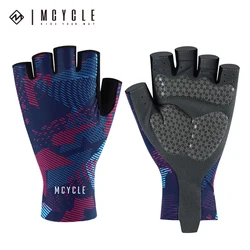 Mcycle Half Finger Sport Aero Gloves Riding Bike Gloves Anti Slip Shock Absorbing Bicycle Gym Gloves Customized Cycling Gloves