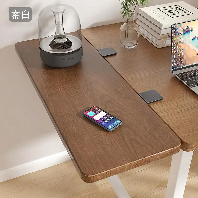 Desktop Extension Board Stackable Office Desk Expander Arm Support Keyboard Holder Modern Simple Style Rectangular Shelf