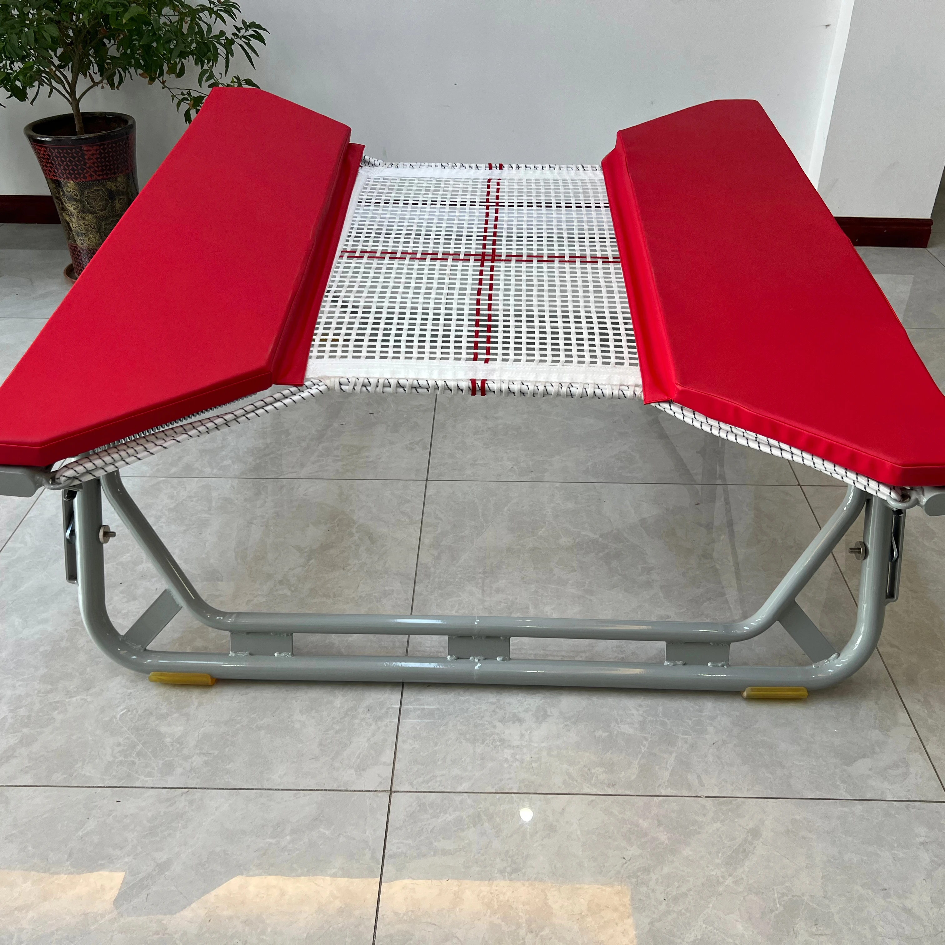 Open-End Mini Trampoline 120*126 Cm Professional Gymnastic Equipment Gymnastic Trampoline Simple Open Trampoline