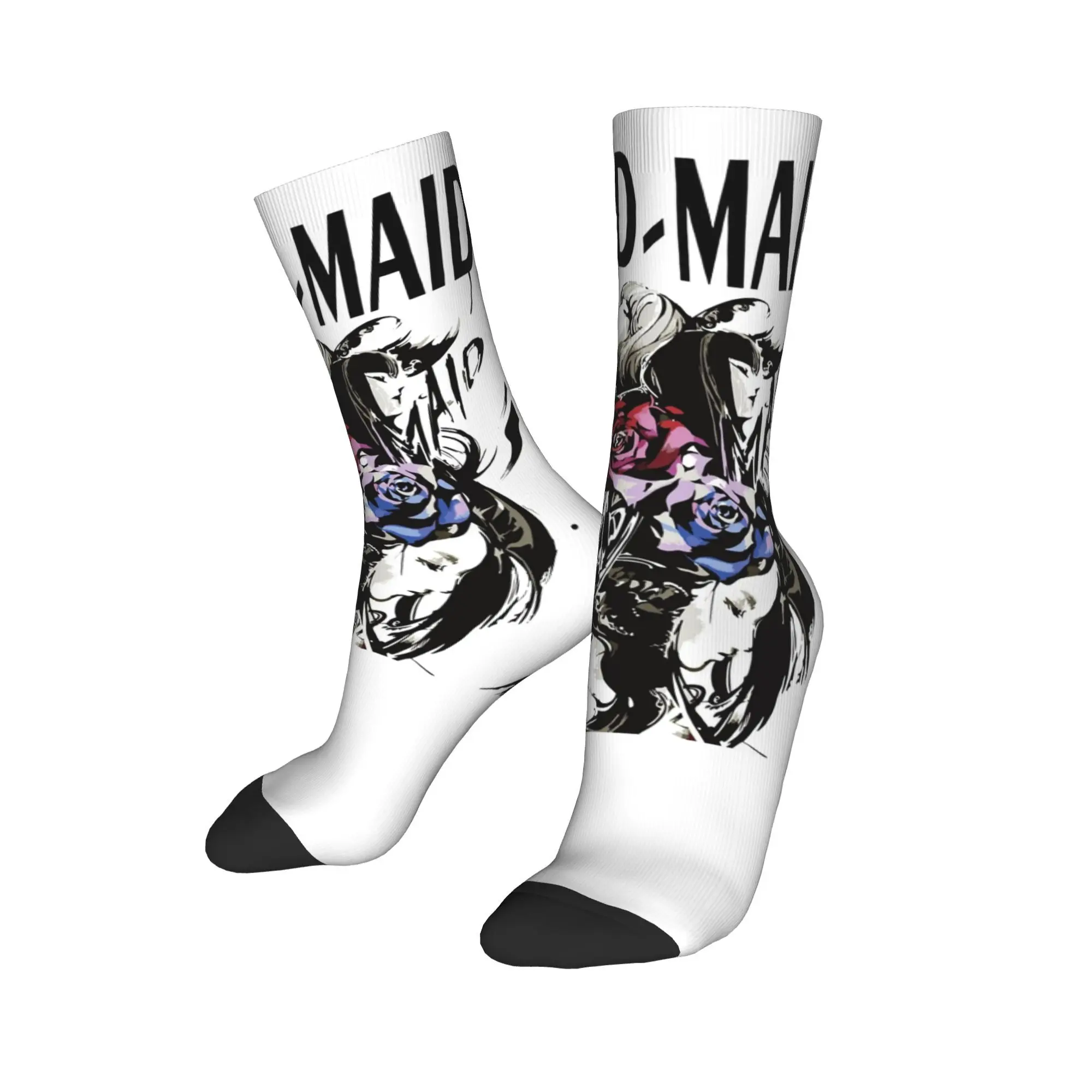 BAND MAID japan rock Outfits Men Women Socks Non-slip  Sport Middle Length Socks Super Soft Gift Idea