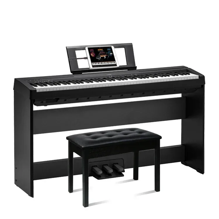 Yamahas Electric Piano Home Beginner Professional 88 Key Heavy Hammer Portable Digital Electronic Piano Yamahas P48 B