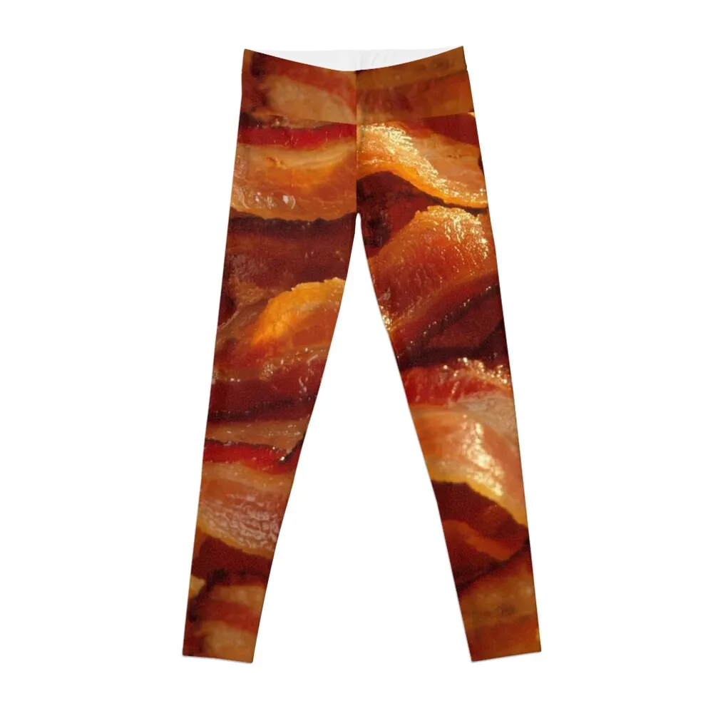 

Bacon, Bacon, Bacon Leggings Women's fitness Pants sport sport set Womens Leggings