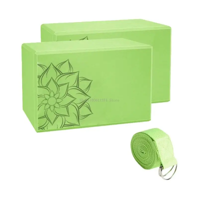  Reach Support Set with Two Support Props for Flexibility Training, Balance Practice and Controlled Floor Stretching
