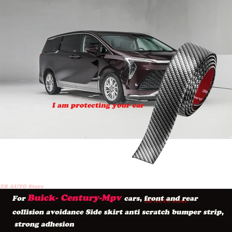 

Strong adhesive bumper strip, front and rear lip side skirts, collision and scratch resistant, suitable For Buick Century Mpv