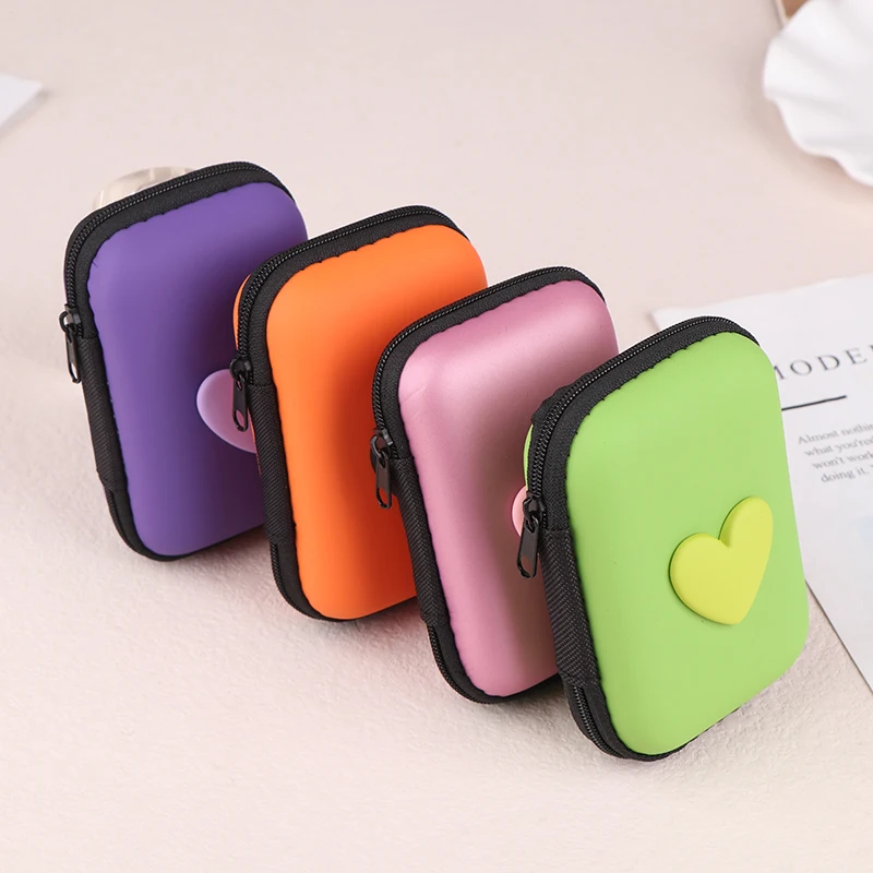 Sundries Travel Storage Bag Charging Case For Earphone Package Zipper Bag Portable Travel Cable Organizer Electronics Storage