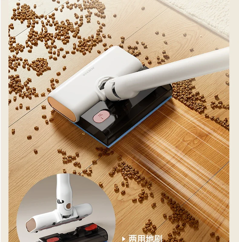 Беспроводной USB-пылесос с мощным всасыванием, компактный размер, портативный дизайн для домашнего использования и чистки волос домашних животных