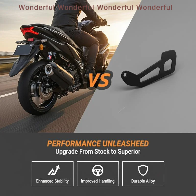Aerox Alpha Compatible Rear Swing Arm Full CNC Rear Brace Guide Heavy Duty Motorcycle Modified Accessory
