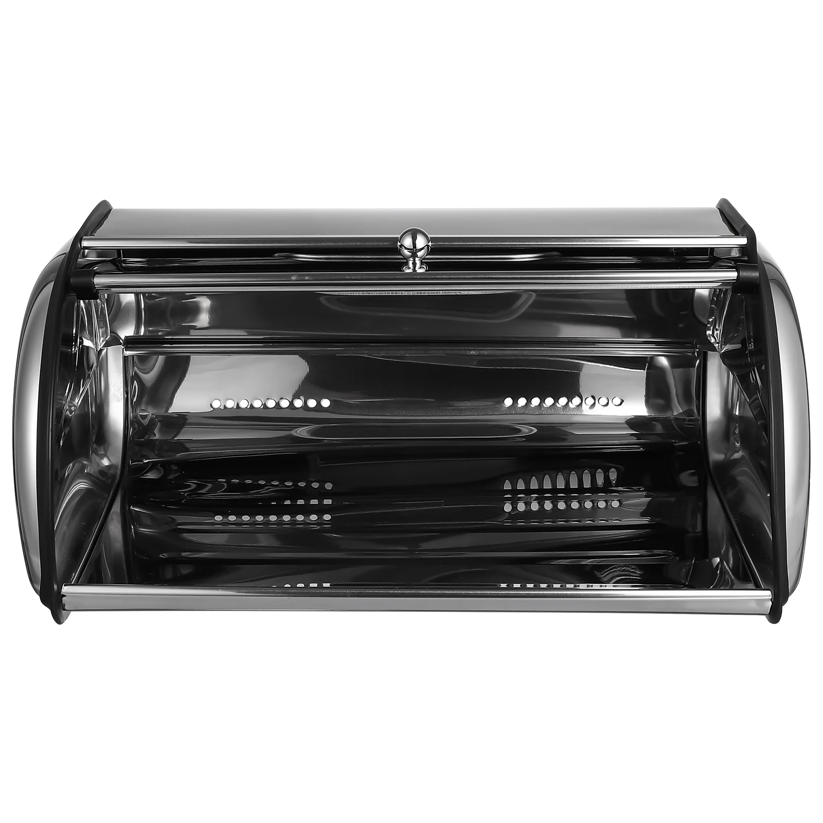 

Stainless Bread Box Airtight Design Kitchen Home Bakery Coffee Shop Bread Storage Container Kitchen Supply