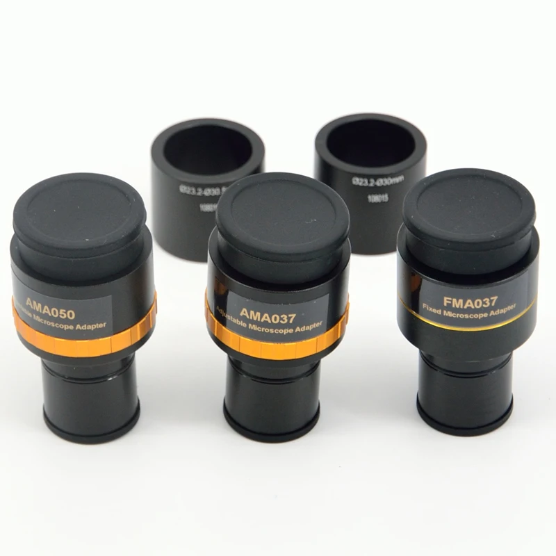 Focusable 0.5X Microscope Eyepiece Adaptor With 23.2mm Interface C-mount Screw For Microscopio Camera 30/30.5MM Size Adapter