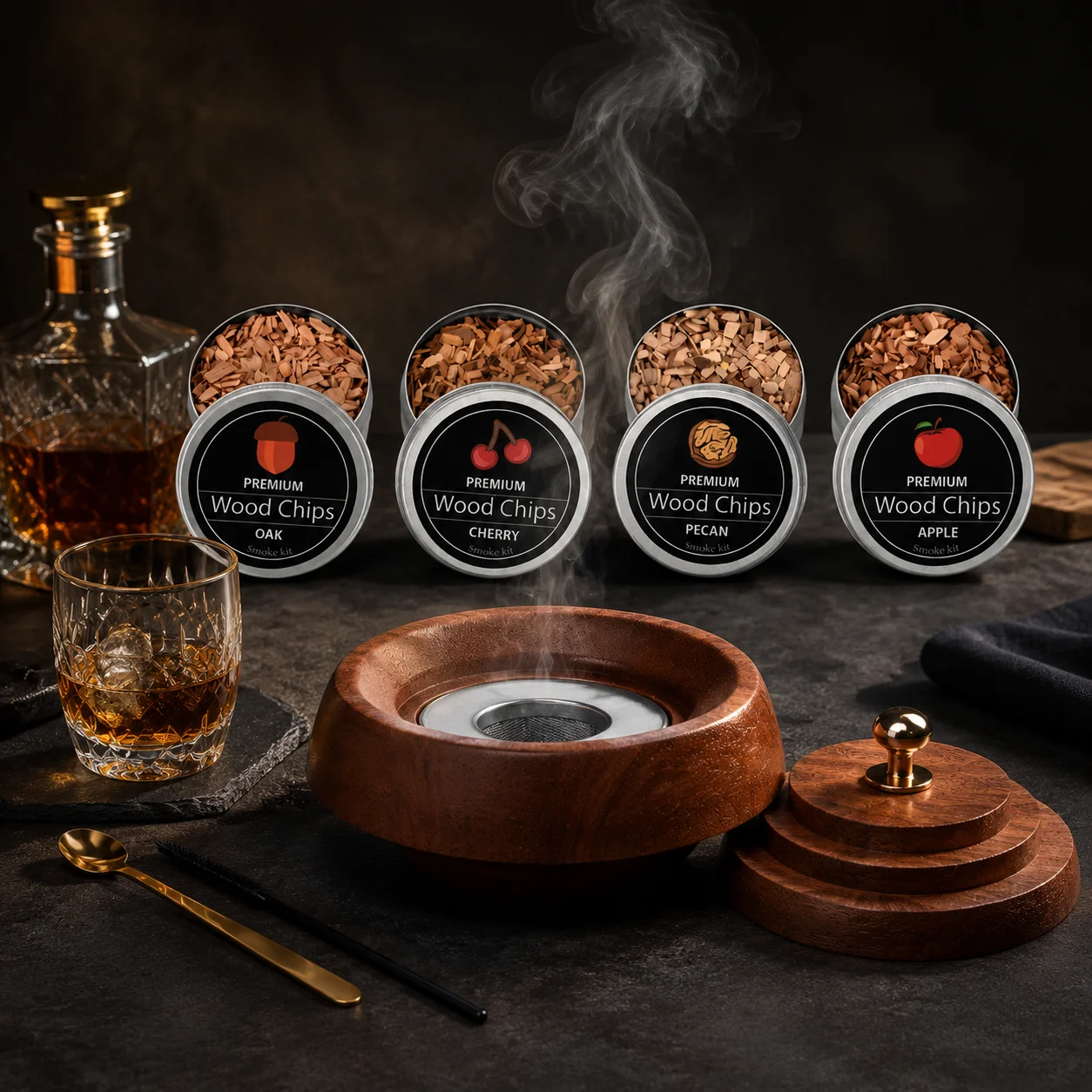 Whiskey Smoker Kit Cocktail Sm - Smoking Gun Kit ulasan dan harga